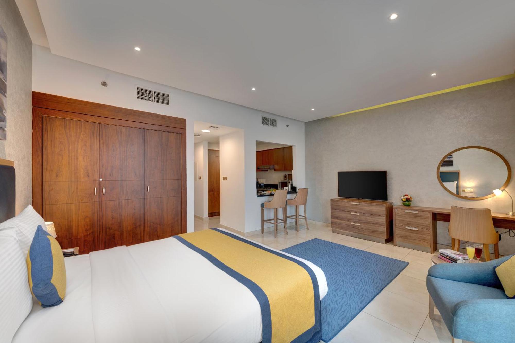 Suha Park Hotel Apartments, Waterfront Jaddaf ドバイ 部屋 写真