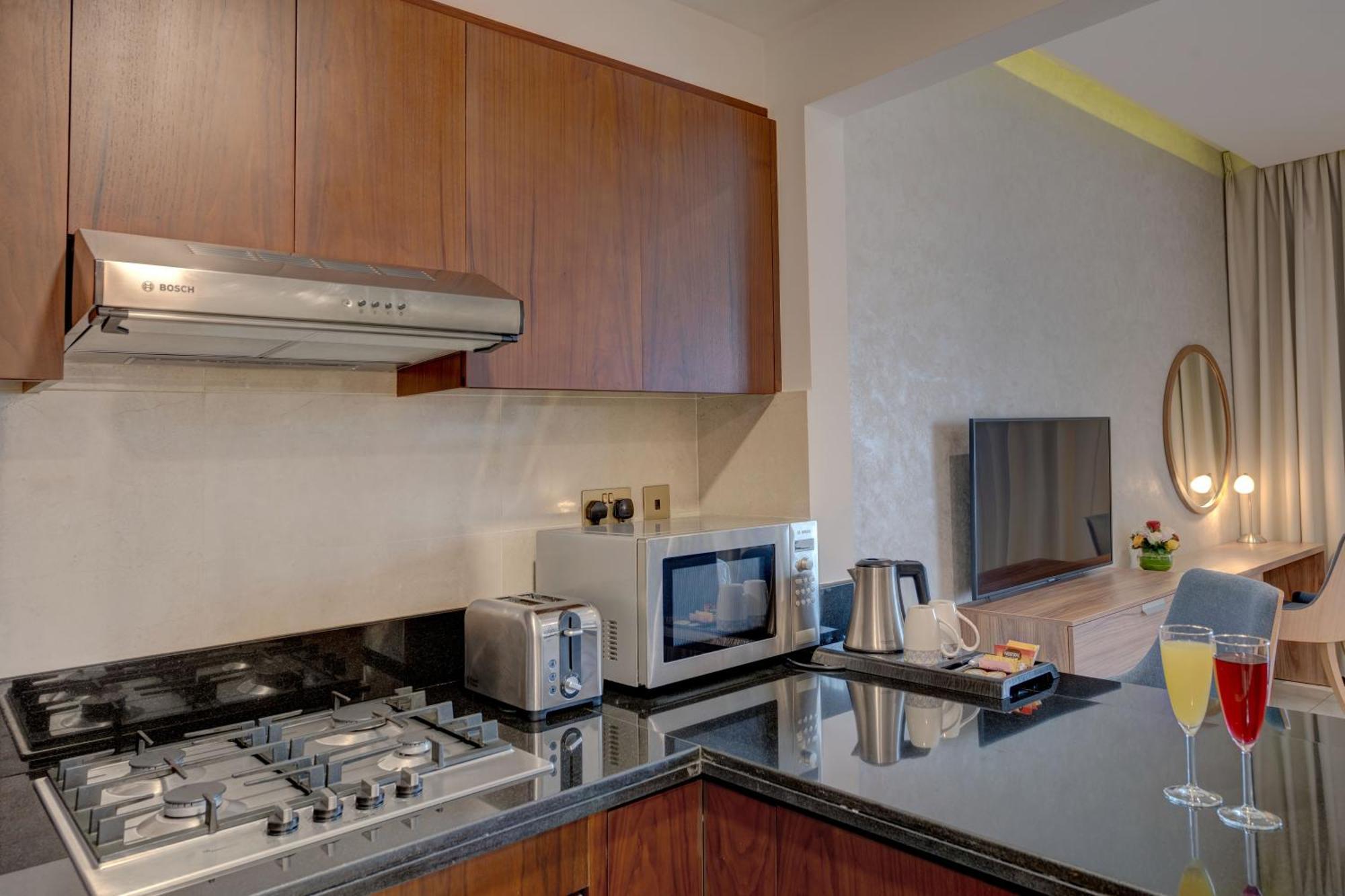 Suha Park Hotel Apartments, Waterfront Jaddaf ドバイ エクステリア 写真