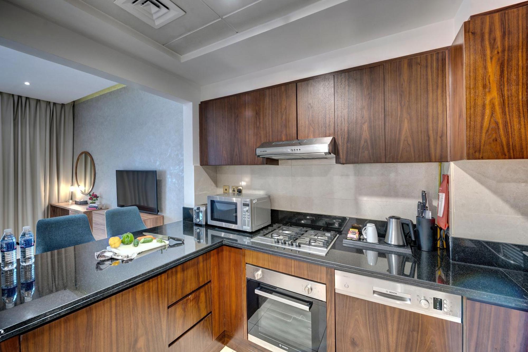 Suha Park Hotel Apartments, Waterfront Jaddaf ドバイ エクステリア 写真